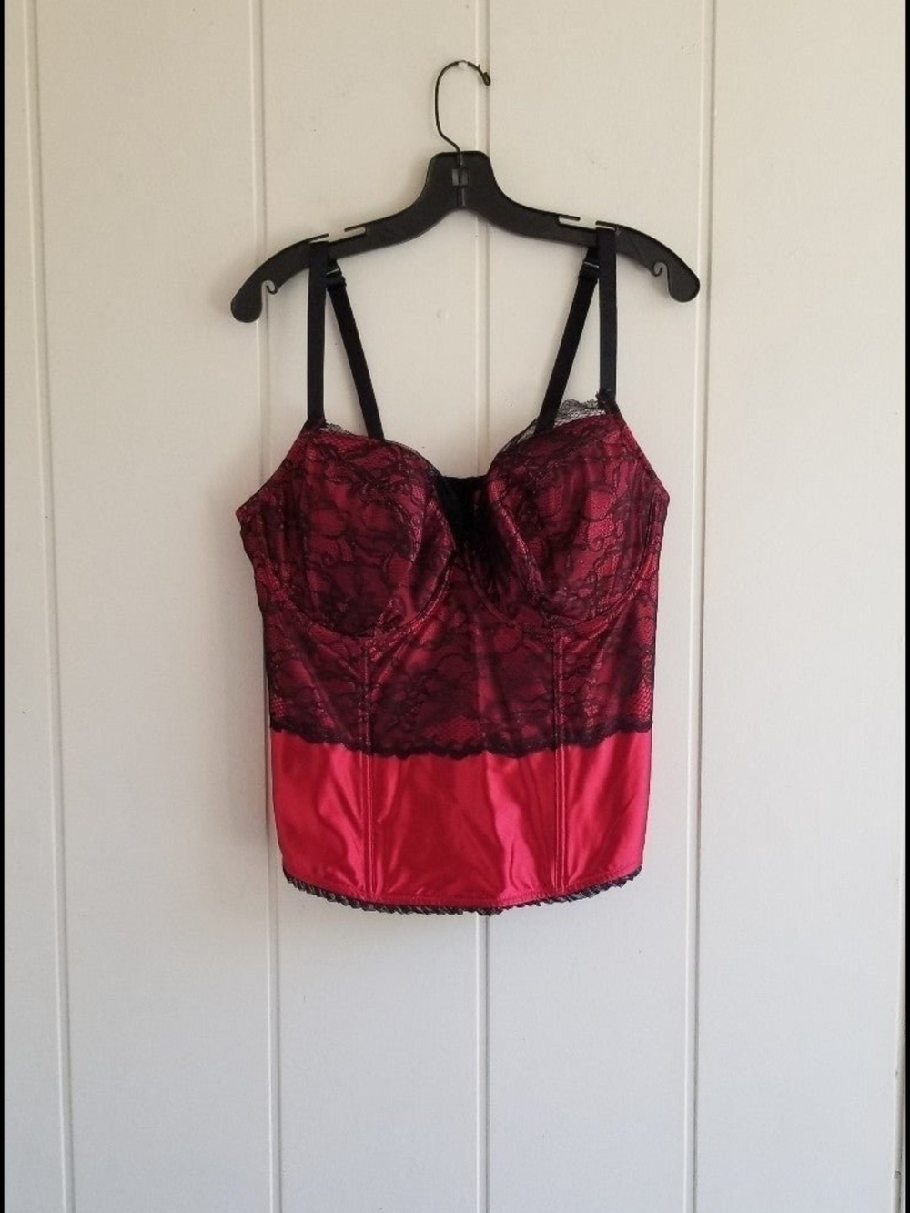 Cacique bustier corset size 22/24 Boned Dark Feminie Romantic Goth Goth Glam